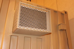 A+smaller+HVAC+with+a+cage
