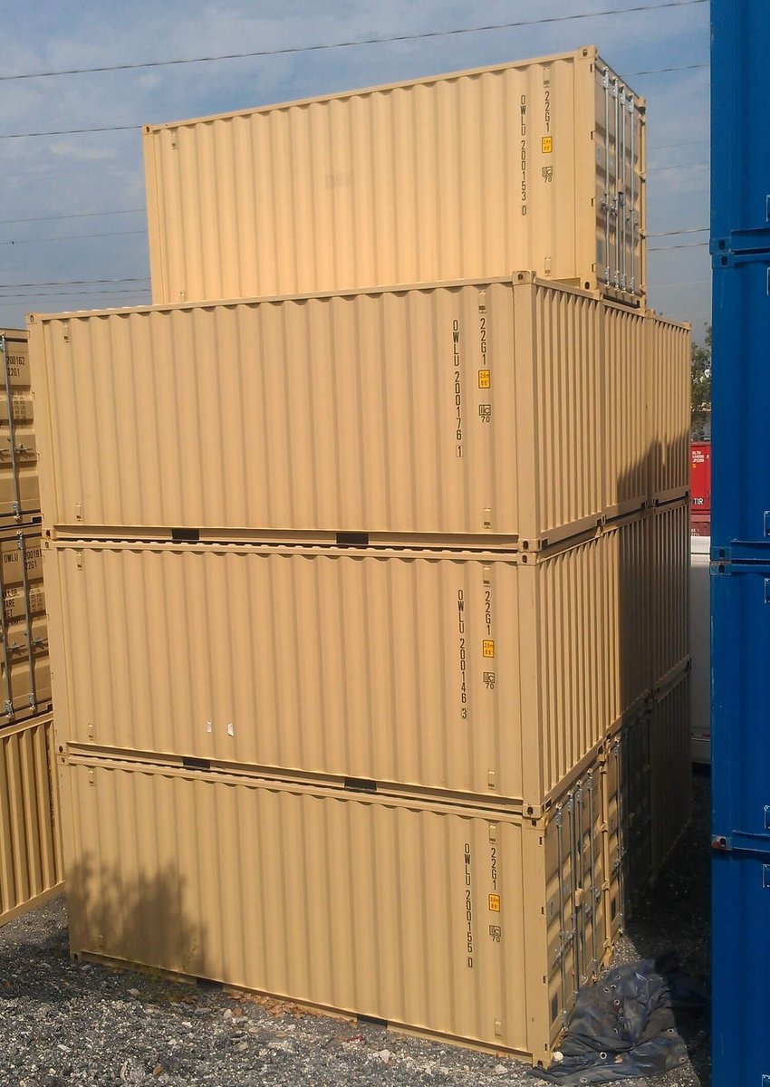 containers stacked